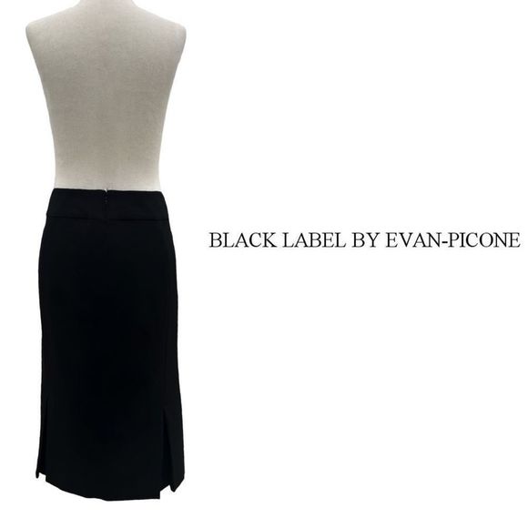 BLACK LABEL BY EVAN PICONE PENCIL SKIRT | HIDDEN ZIP IN BACK | LIKE NEW | SIZE 8 - Picture 6 of 12